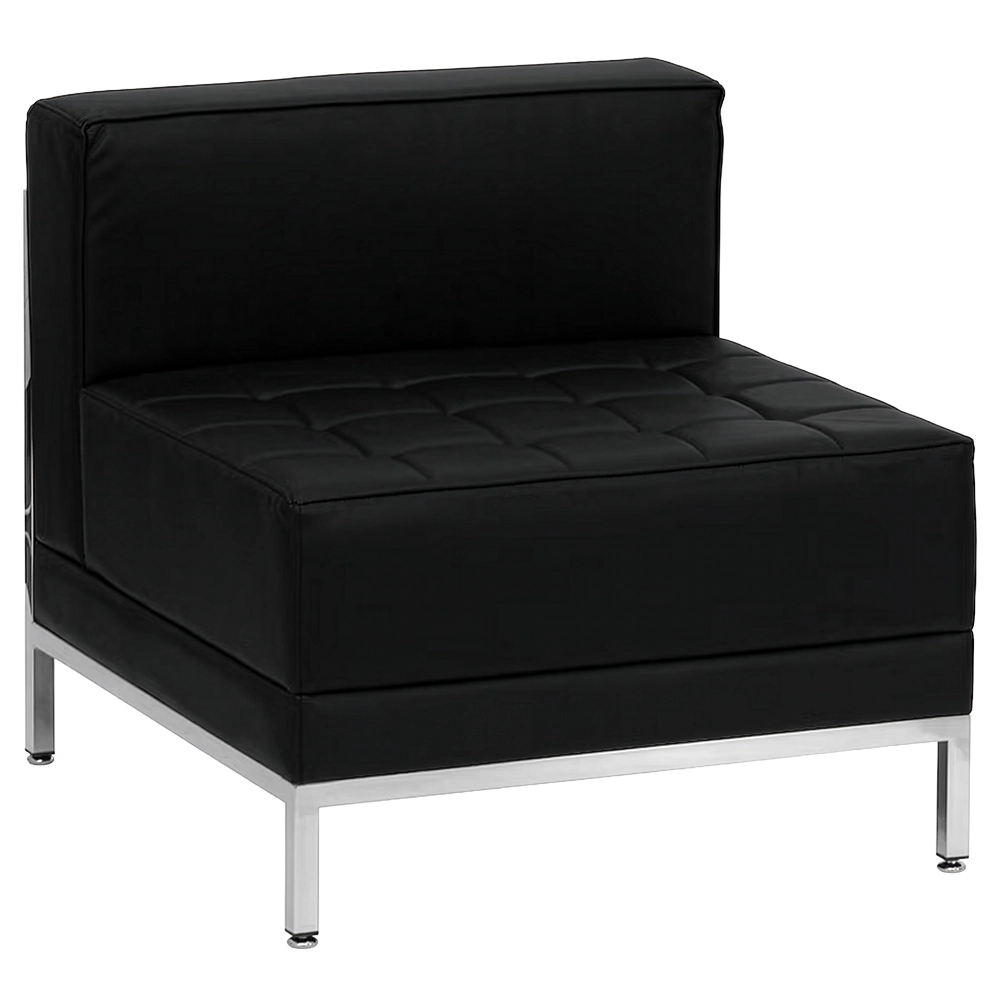 Imagination Middle Sectional Chair - Black