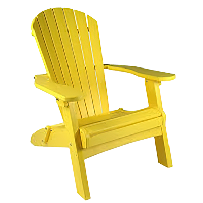 Adirondack Chair - Yellow - Display Group