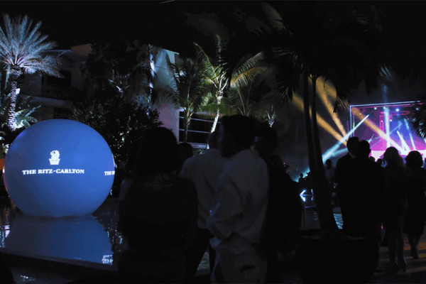 Custom Fabrication installation for “A Legendary Affair,”‘ celebrating Mercedes’ AMG Petronas F1 Racing Team.