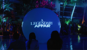 projection mapped globe centerpiece custom fabrication, av