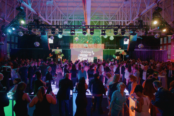 Life Remodeled Prom Remodeled Event, participants dancing