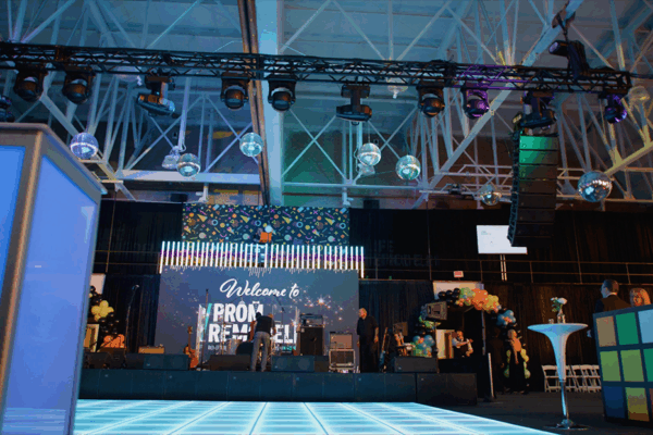 Life Remodeled Prom Remodeled Event, lighting and rigging, stage design