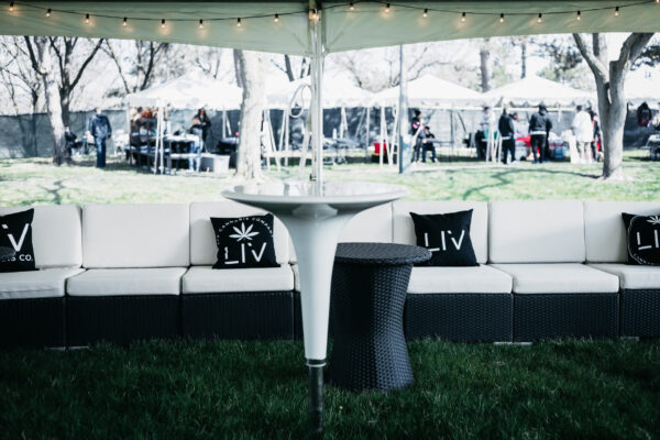 Liv 420 Festival — custom designed decor and furniture rentals