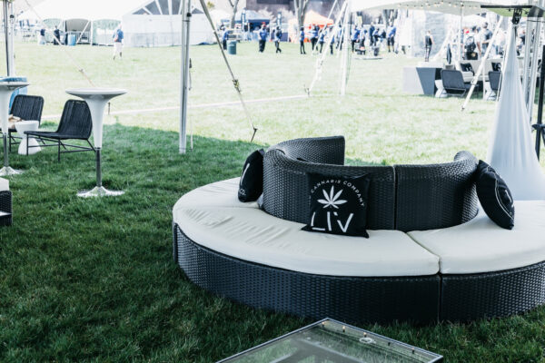 Liv 420 Festival — customized outdoor furniture and decor