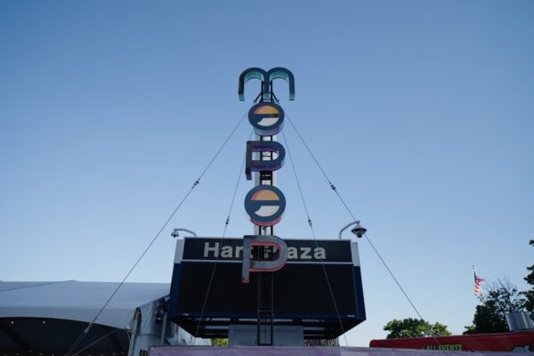 Mo Pop Festival custom sign installed.