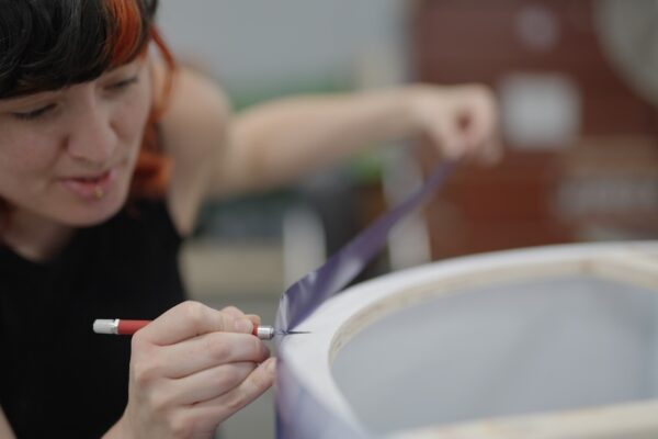 Mo Pop Festival custom 3D fabrication of sign.