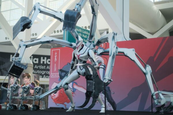 Yanmar Socius Mecha on display at trade show