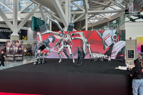 Yanmar Socius Mecha on display at trade show