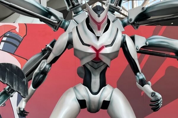 Yanmar Socius Mecha on display at trade show