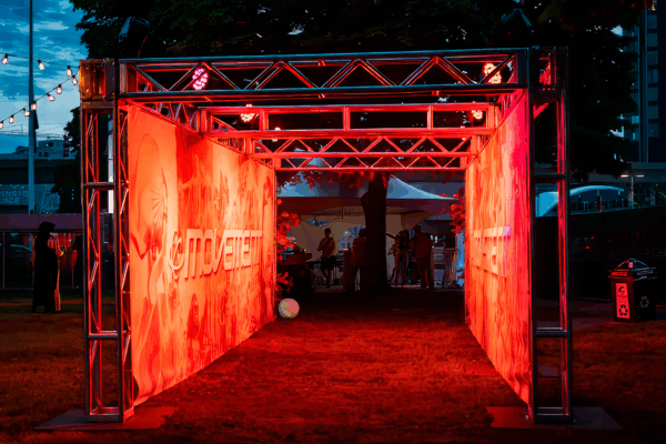 2022 Movement Music Festival, lighting and rigging