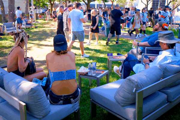 2024 Movement Music Festival, outdoor furniture rentals, VIP Section