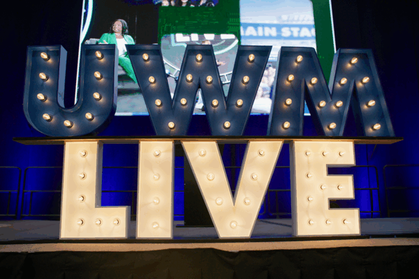 UWM live Photo Opp Custom Fabrication