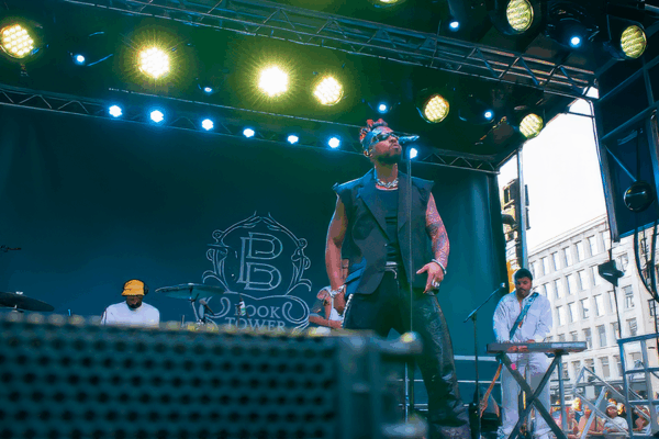 Book Tower Celebration: performance photo.