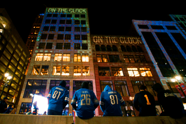 NFL Draft: Projection Mapping Project