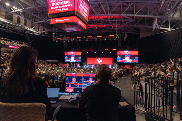 Live Event Production — University of Phoenix Spring Commencement