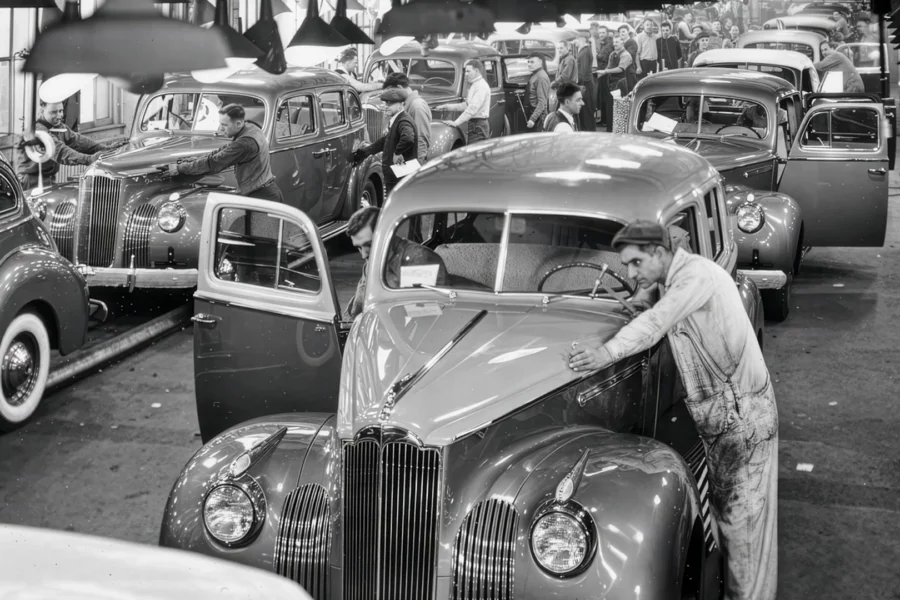 About Display Group — historic factory line