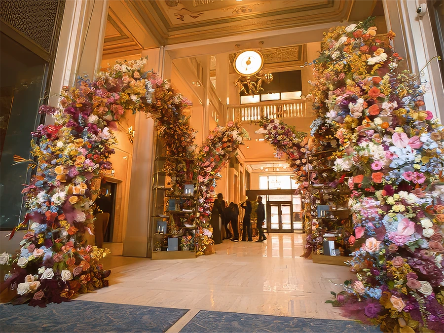 Design Solutions — Floral arrangements and decor for the Book Tower Celebration
