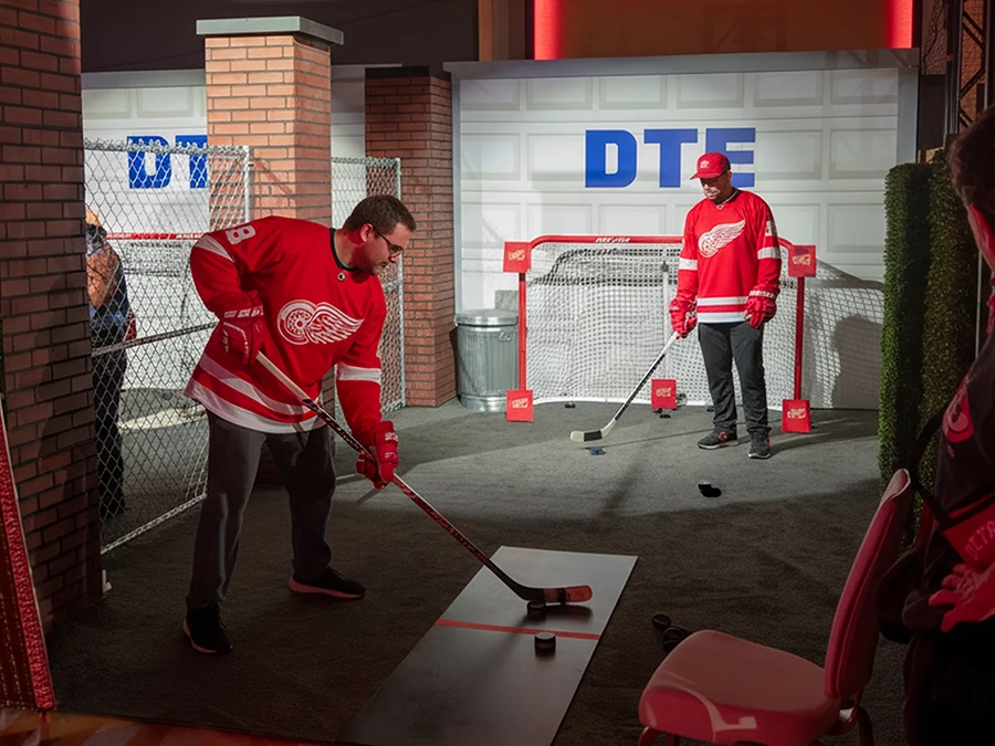 Event Marketing for DTE Redwings Hockey