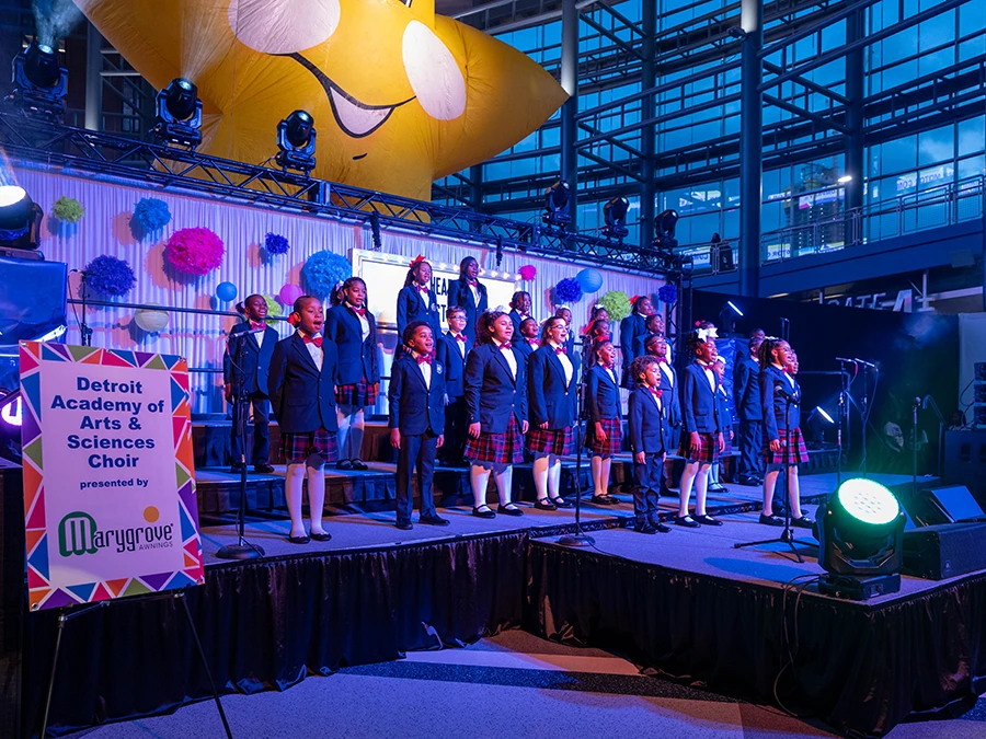 Non Profit and Community Events — Detroit Academy of Arts and Sciences Choir Performs