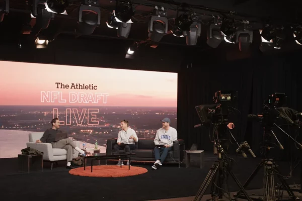 Set and on air talent