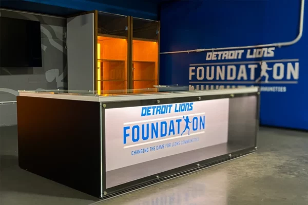 Installed exhibit