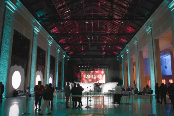 Indoor lobby