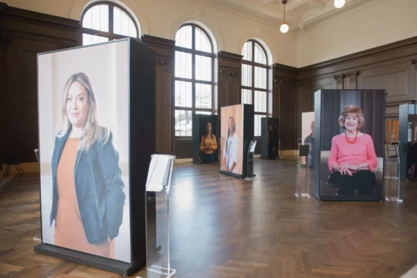 Displays of people