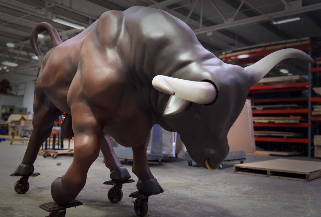 Spotlight on Custom-Fabrication for Props-Experiential Builds, Bull.